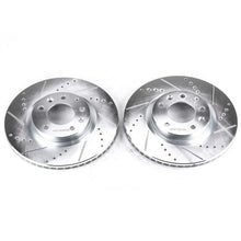 画像をギャラリービューアに読み込む, Power Stop 04-08 Mazda RX-8 Front Evolution Drilled &amp; Slotted Rotors - Pair