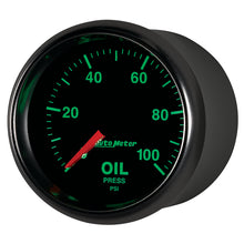 画像をギャラリービューアに読み込む, Autometer GS Series 2-1/16in Oil Pressure Gauge 100PSI Electric Full Sweep