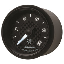 画像をギャラリービューアに読み込む, Autometer GT Series 52mm Full Sweep Electronic 0-100 PSI Oil Pressure Gauge