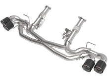 画像をギャラリービューアに読み込む, aFe MACH Force-Xp 3in to 2-1/2in 304SS Cat-Back (No Muff.) 2020 Chevy Corvette 6.2L - Carbon Tip