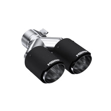 画像をギャラリービューアに読み込む, MBRP Universal Carbon Fiber Dual Tip 3.5in OD/2.5in Inlet