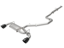 画像をギャラリービューアに読み込む, aFe Takeda Exhaust Cat-Back 19-20 Hyundai Veloster N 304SS Black Dual Tips Exhaust