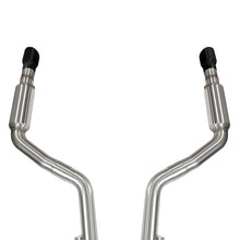 画像をギャラリービューアに読み込む, Kooks 2015+ Dodge Charger 3in OEM Style Cat-Back Exhaust w/ 4in Black Slash Cut Tips