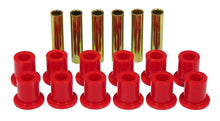 画像をギャラリービューアに読み込む, Prothane 67-77 Ford F250 4wd Front Spring &amp; Shackle Bushings - Red