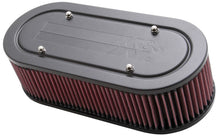 画像をギャラリービューアに読み込む, K&amp;N Custom Oval Racing Assembly Red 11.96in Inside Length / 5.22in Inside Width / 3.25in Filter H