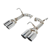 画像をギャラリービューアに読み込む, Remark 2015+ Subaru WRX STi VA Axle Back Exhaust w/Stainless Steel Double Wall Tip 4in