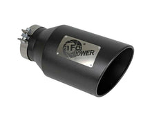 画像をギャラリービューアに読み込む, aFe Power Universal 5in Inlet 8in Outlet MACH Force-XP Clamp-On Exhaust Tip - Black