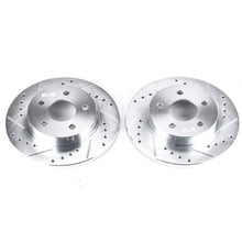 画像をギャラリービューアに読み込む, Power Stop 05-08 Chevrolet Cobalt Rear Evolution Drilled &amp; Slotted Rotors - Pair