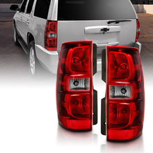 画像をギャラリービューアに読み込む, ANZO 2007-2014 Chevy Tahoe Taillight Red/Clear Lens (OE Replacement)