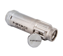 画像をギャラリービューアに読み込む, NRG 700 Series M12 X 1.25 Steel Lug Nut w/Dust Cap Cover Set 21 Pc w/Locks &amp; Lock Socket - Silver