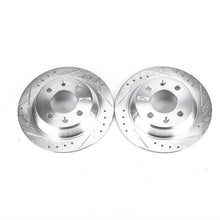 画像をギャラリービューアに読み込む, Power Stop 87-93 Saab 900 Rear Evolution Drilled &amp; Slotted Rotors - Pair