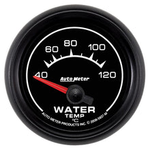 画像をギャラリービューアに読み込む, Autometer ES 52mm 40-120 Deg C Short Sweep Electric Water Temperature Gauge