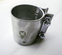 画像をギャラリービューアに読み込む, Kooks 2-3/4in Stainless Steel 2-Bolt Band Clamp for Butt Joint Connections