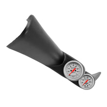 画像をギャラリービューアに読み込む, Autometer 00-06 Chevy Duramax/Silverado Black Dual Pillar Ultra-Lite Gauge Kit