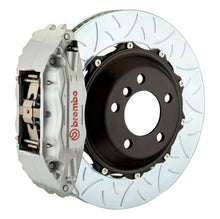 画像をギャラリービューアに読み込む, Brembo 89-94 Carrera/90-94 Carrera Fr GT BBK 4 Pist Cast 2pc 355x32 2pc Rotor Slotted Type3-Silver