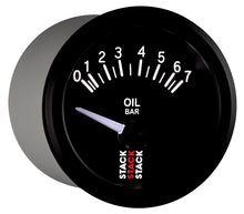 画像をギャラリービューアに読み込む, Autometer Stack 52mm 0-7 Bar M10 (M) Electric Oil Pressure Gauge - Black