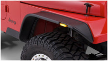 画像をギャラリービューアに読み込む, Bushwacker 87-95 Jeep Wrangler Flat Style Flares 4pc Excludes Renegade - Black