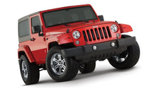 画像をギャラリービューアに読み込む, Bushwacker 07-18 Jeep Wrangler Pocket Style Flares 2pc - Black