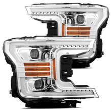 画像をギャラリービューアに読み込む, AlphaRex 18-20 Ford F-150 LUXX LED Proj Headlights Plank Style Chrome w/Activ Light/DRL