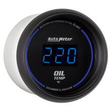 画像をギャラリービューアに読み込む, Autometer Cobalt Digital 52.4mm 0-340 deg F Oil Temperature Gauge
