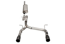 画像をギャラリービューアに読み込む, Corsa 2018-2025 Jeep Wrangler JLU 3.6L 2.75in Sport Cat-Back Exhaust w/ 4in Black Tips