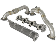 画像をギャラリービューアに読み込む, aFe Twisted Steel Power Package Up-Pipes / Manifold 08-10 Ford Diesel Trucks V8 6.4L (td)