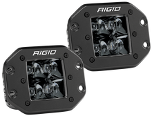 画像をギャラリービューアに読み込む, Rigid Industries D2 - Midnight Edition Flush Mount Spot Lights