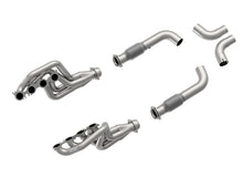 画像をギャラリービューアに読み込む, Kooks 2020 Mustang GT500 5.2L 2in x 3in SS Headers w/GREEN Catted Connection Pipe
