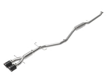 画像をギャラリービューアに読み込む, aFe Takeda 2.5in 304SS Cat-Back Exhaust System w/ Carbon Tips 17-20 Honda Civic Si Sedan I4 1.5L