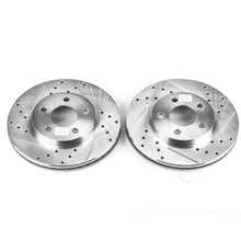 画像をギャラリービューアに読み込む, Power Stop 00-01 Chrysler Neon Front Evolution Drilled &amp; Slotted Rotors - Pair