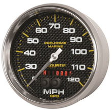 画像をギャラリービューアに読み込む, Autometer Marine Carbon Fiber 5in 120mph GPS Speedometer