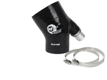画像をギャラリービューアに読み込む, aFe MagnumFORCE Coupling Kit 3in ID x 2/14in x 35deg Elbow Reducing Coupler w. Vent - Black