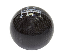 画像をギャラリービューアに読み込む, NRG Ball Style Shift Knob For Honda - Heavy Weight 480G / 1.1Lbs. - Black Carbon Fiber