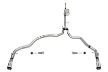 画像をギャラリービューアに読み込む, Corsa 2021-2025 Ford F-150 SuperCrew/6.5in Bed 5.0L V8 Sport Cat-Back Dual Rear Exit-Polished