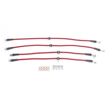 画像をギャラリービューアに読み込む, Power Stop 10-15 Chevrolet Camaro Front &amp; Rear SS Braided Brake Hose Kit