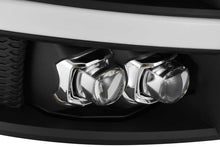 画像をギャラリービューアに読み込む, AlphaRex 07-13 Chevy 1500HD(NewBody) NOVA LED Proj Headlight Plank Sty Glos Blk w/Activ Lite/Seq Sig