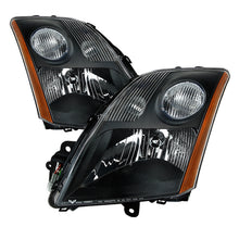 画像をギャラリービューアに読み込む, xTune Nissan Sentra 07-09 L4 2.0L 2.5L Only OEM Style Headlights - Black HD-JH-NS07-2.0L-BK