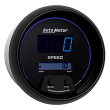 画像をギャラリービューアに読み込む, Autometer Cobalt Digital 85.7mm Black Electric Programable Speedometer