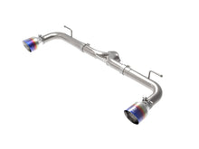画像をギャラリービューアに読み込む, aFe Takeda 2-1/2in 304 SS Axle-Back Exhaust w/ Blue Flame Tips 14-18 Mazda 3 L4 2.0L/2.5L