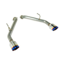 画像をギャラリービューアに読み込む, Remark 2014+ Infiniti Q50 Axle Back Exhaust w/Burnt Stainless Double Wall Tip