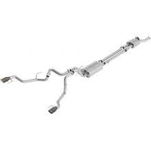 画像をギャラリービューアに読み込む, Ford Racing 2017 F150 Raptor 3.5L Touring Cat-Back Exhaust System Dual Rear Exit w/Carbon Fiber Tips