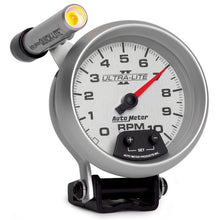 画像をギャラリービューアに読み込む, Autometer Ultra-Lite II 3-3/4in 10000 RPM Pedestal Mount Mini-Monster Tachometer
