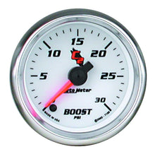画像をギャラリービューアに読み込む, Autometer C2 52mm 30 PSI Electronic Boost Gauge