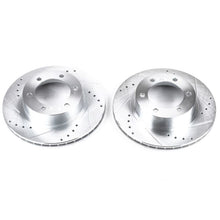 画像をギャラリービューアに読み込む, Power Stop 96-02 Toyota 4Runner Front Evolution Drilled &amp; Slotted Rotors - Pair