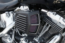 画像をギャラリービューアに読み込む, K&amp;N Street Metal Intake System for 01-16 Harley-Davidson Softail/Dyna - Shaker Black