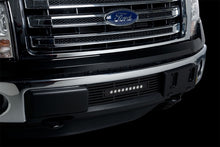 画像をギャラリービューアに読み込む, Putco 11-14 Ford F-150 - EcoBoost Bumper Grille Inserts - Black SS Bar and 10in Luminix Light Bar