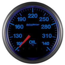 画像をギャラリービューアに読み込む, Autometer Elite 52mm 100-340 Deg F Oil Temp Peak &amp; Warn w/ Electronic Control Gauge