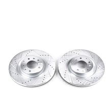 画像をギャラリービューアに読み込む, Power Stop 07-15 Mazda CX-9 Front Evolution Drilled &amp; Slotted Rotors - Pair