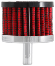 画像をギャラリービューアに読み込む, K&amp;N Steel Base Crankcase Vent Filter 0.375in Vent OD x 2in OD x 1.5in Height