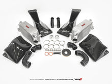 画像をギャラリービューアに読み込む, AMS Performance 13-15 Porsche 911 Turbo/Turbo S (991.1) Alpha Intercooler Kit w/Carbon Fiber Shrouds